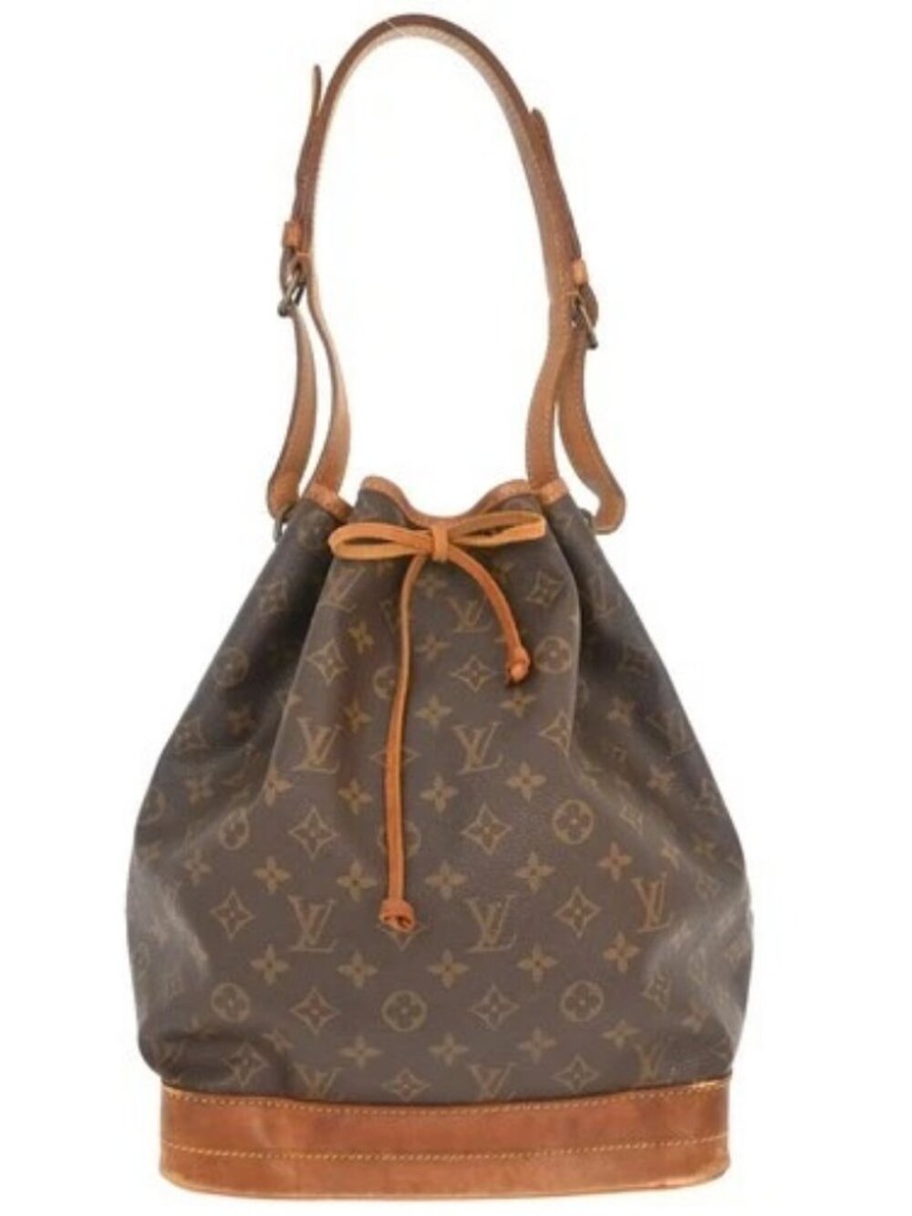 Best03 LOUIS VUITTON NOE DRAWSTRING SHOULDER BAG MONOGRAM M42224 AR0990